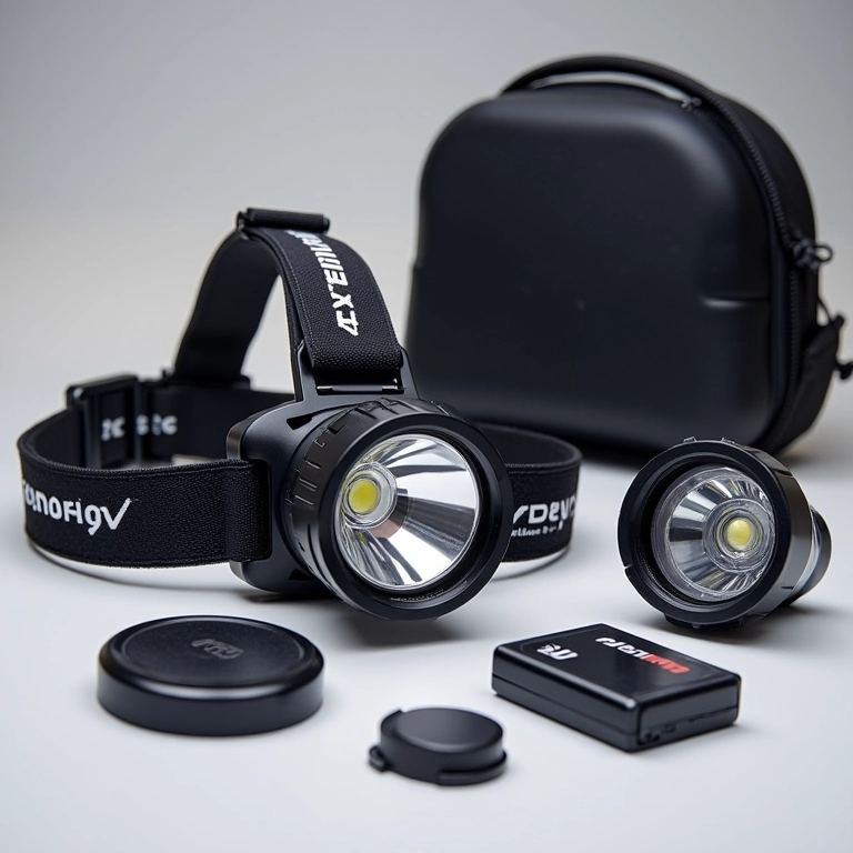 Acessórios extras para lanternas de cabeça.