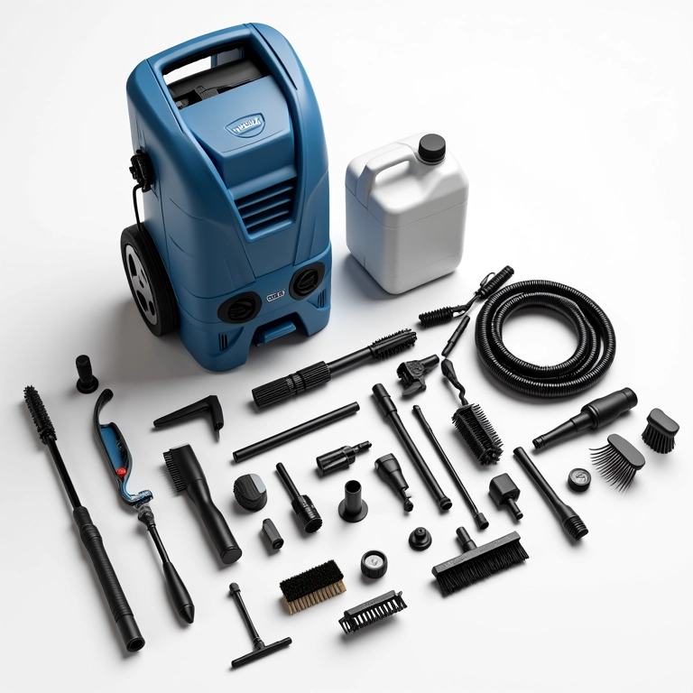 Acessórios para lavadora de alta pressão.