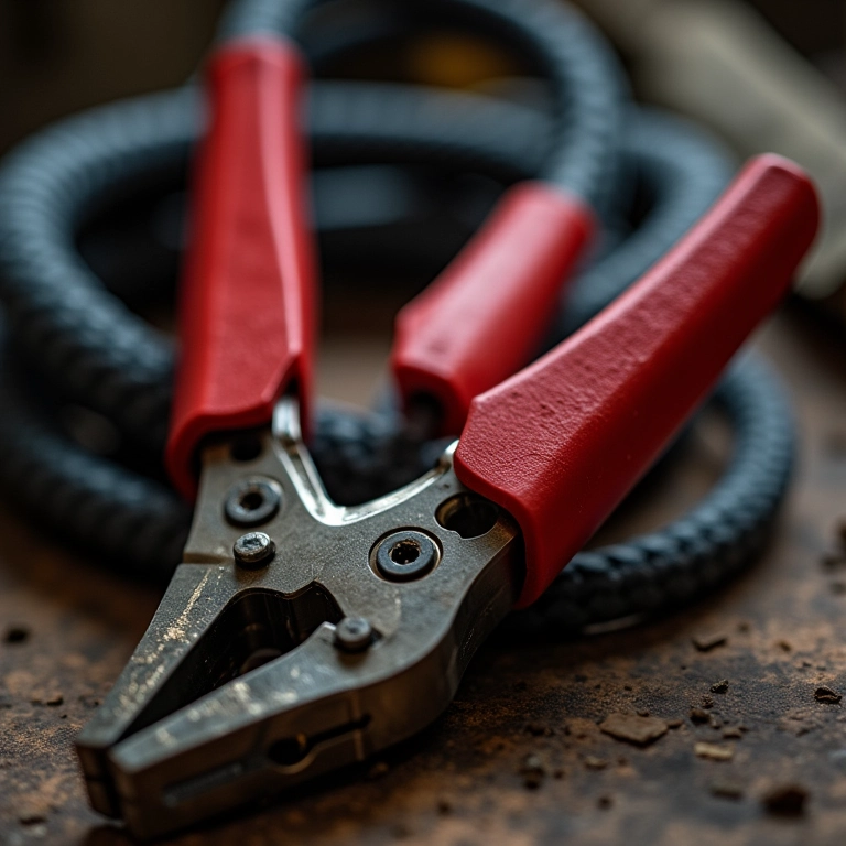 Cabo de bateria Tramontina PRO de 500A.