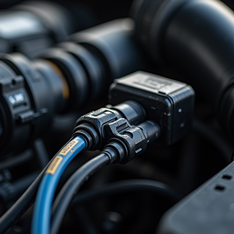 Cabos de vela bem encaixados