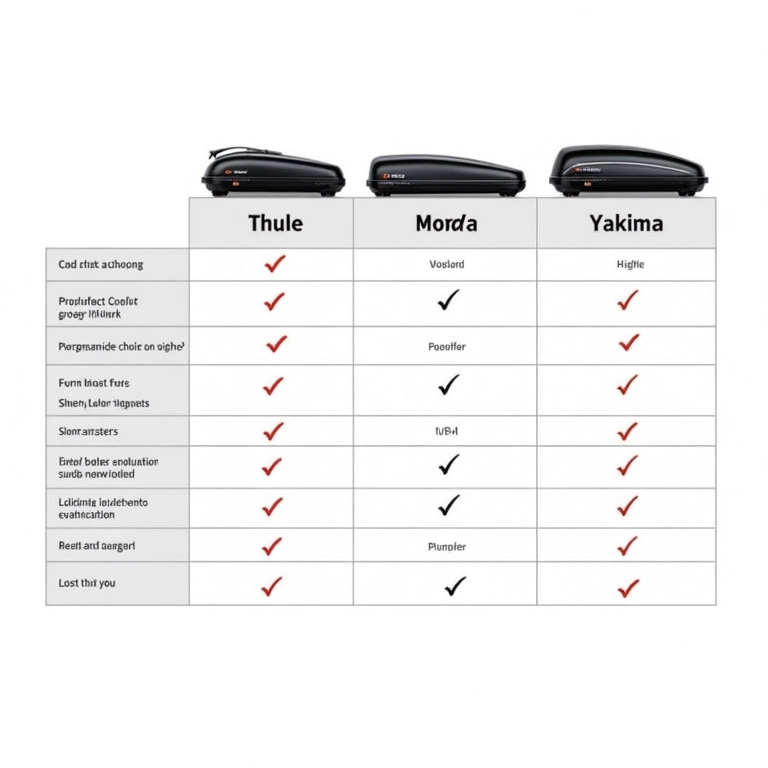 Comparativo dos melhores bagageiros de teto de 2024.