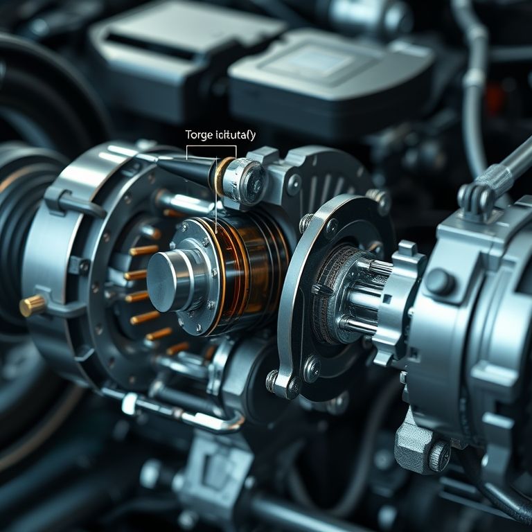 Diagrama de um diferencial eletrônico.