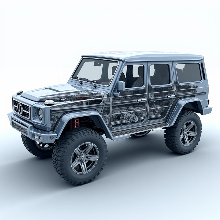 Diagrama ilustrativo do controle de tração em um 4x4.