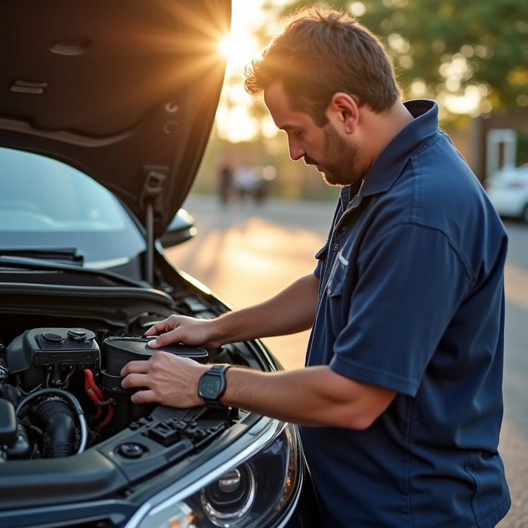 Dificuldade na partida do carro