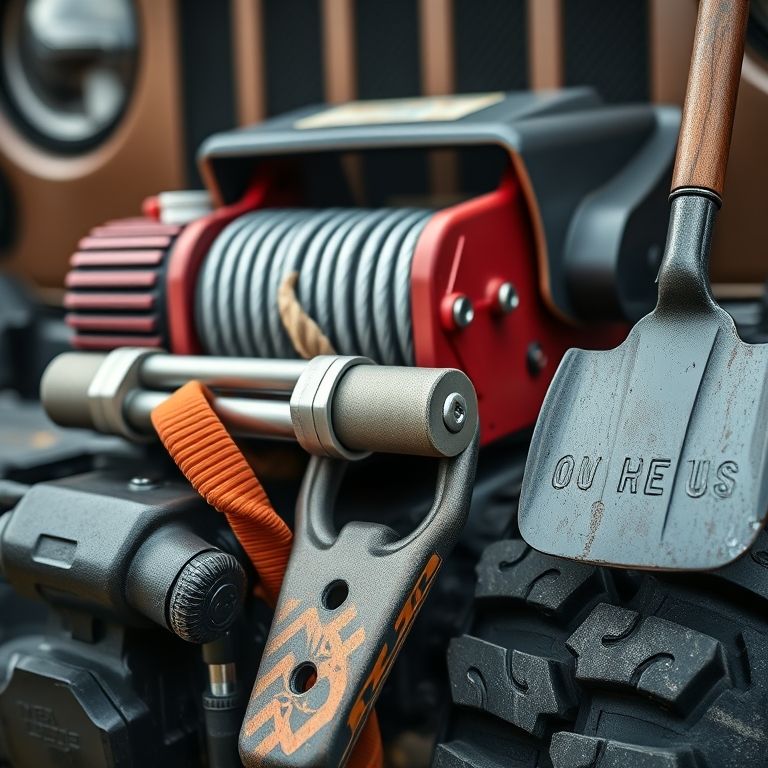 Equipamentos essenciais para aventura 4x4.