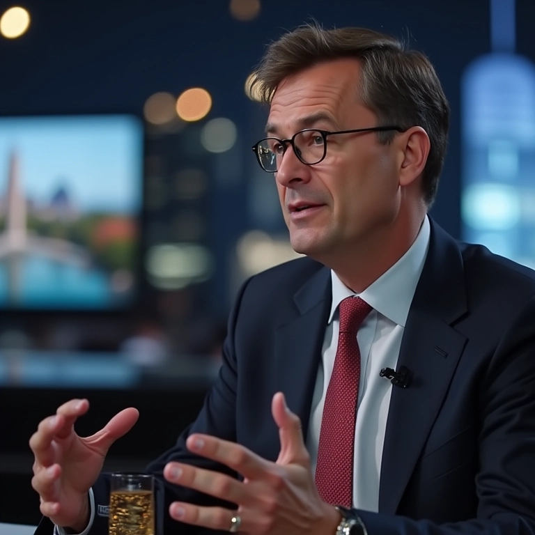 Especialista discute rodízio de veículos na TV.