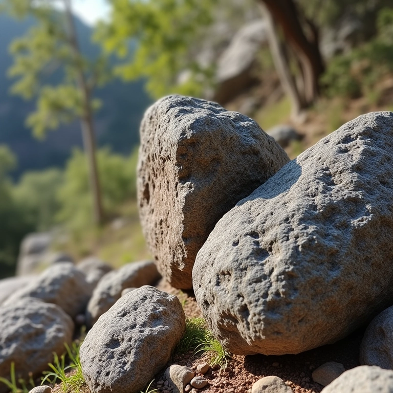 Formações rochosas Arenitos no Parque de Vila Velha, detalhando padrões geológicos.