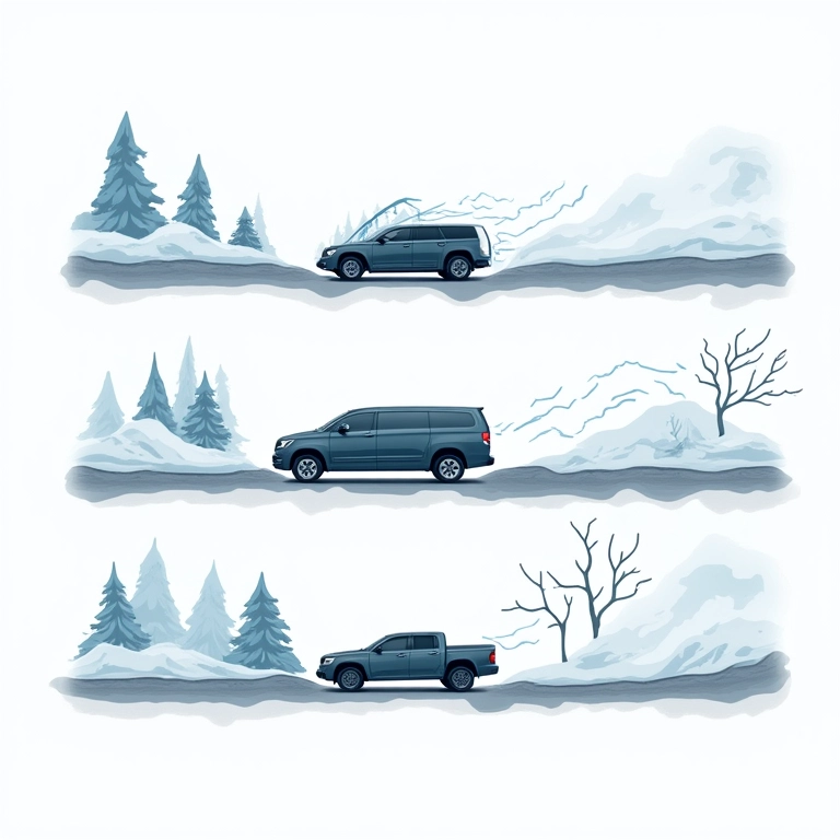 Funcionamento do controle de tração em diferentes terrenos.