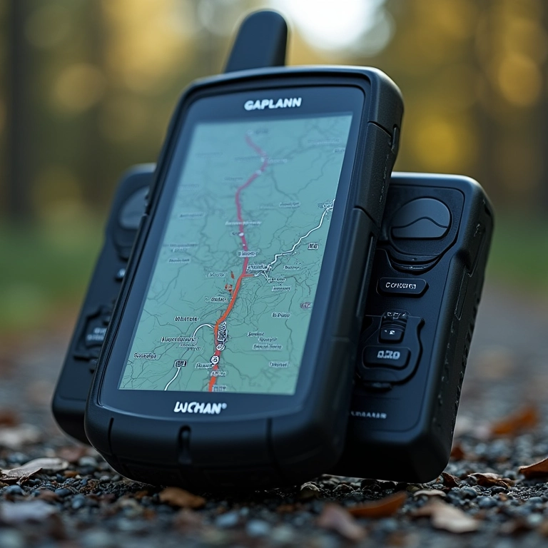 GPS com funções de navegação avançadas.