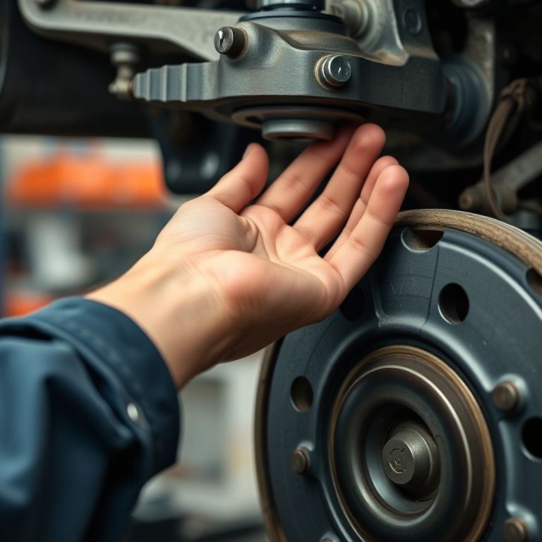 Mecânico procurando folga na homocinética.