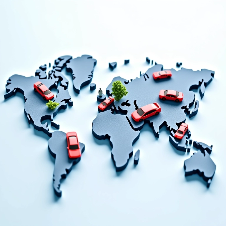 Mercado global de feltros automotivos.