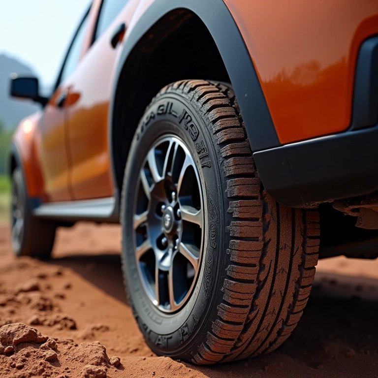 Pneu Bridgestone Dueler A/T Revo 3 em Duster.