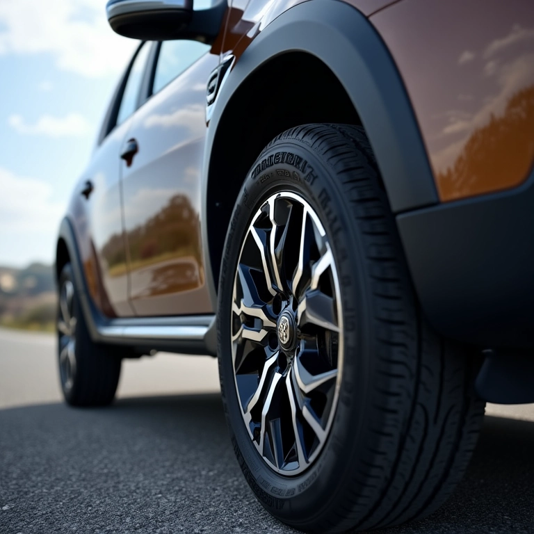 Pneu Continental CrossContact LX20 em Duster.