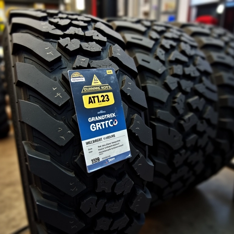 Pneu Dunlop Grandtrek AT3 à venda em loja online.