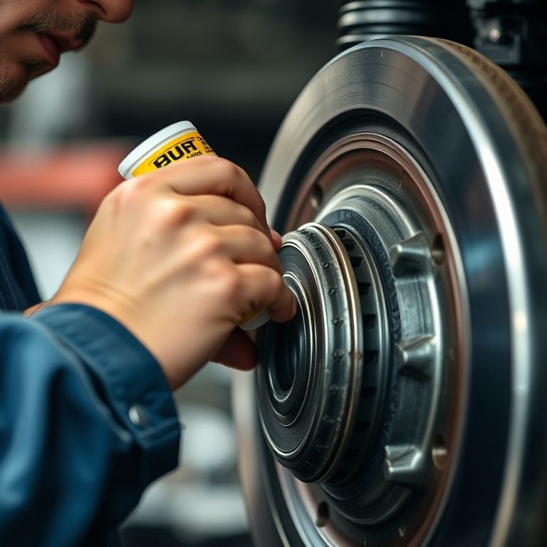 Substituição da graxa da homocinética.