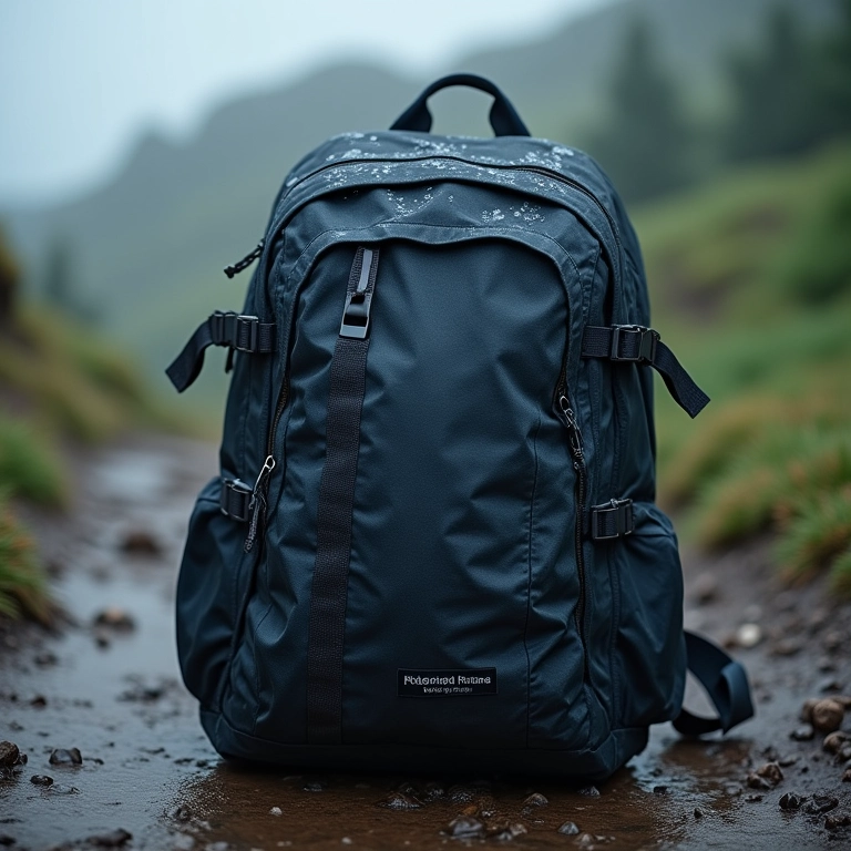 Teste de resistência e durabilidade do material da mochila cargueira.