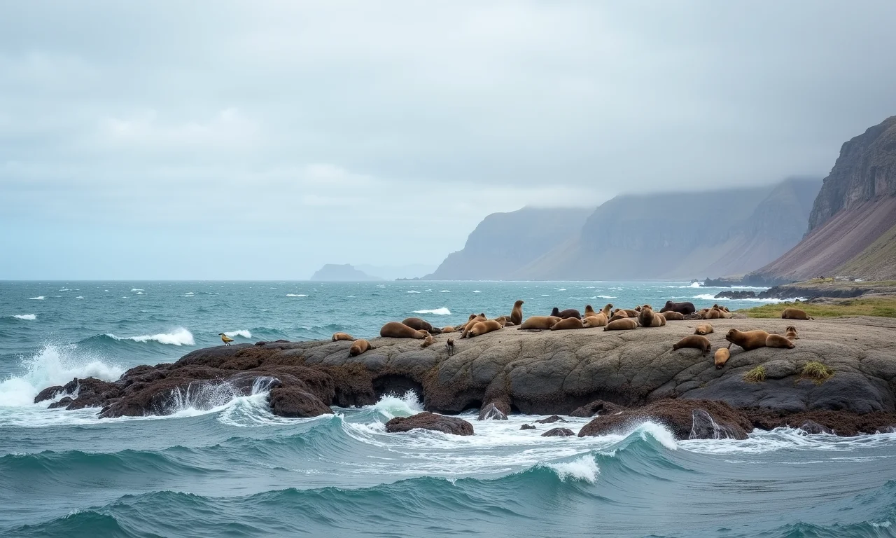A rica vida selvagem da Península Valdés, na Argentina.