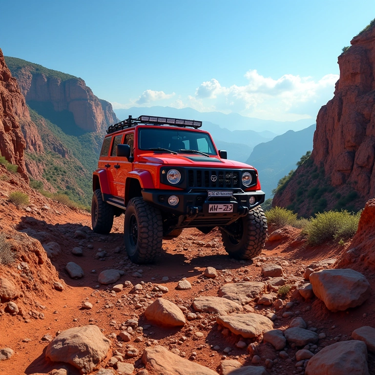 Aventura 4x4 em cânions exuberantes do Rio Grande do Sul.