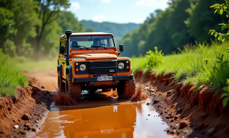 Aventura 4x4 em Votorantim, trilha off-road na natureza exuberante.