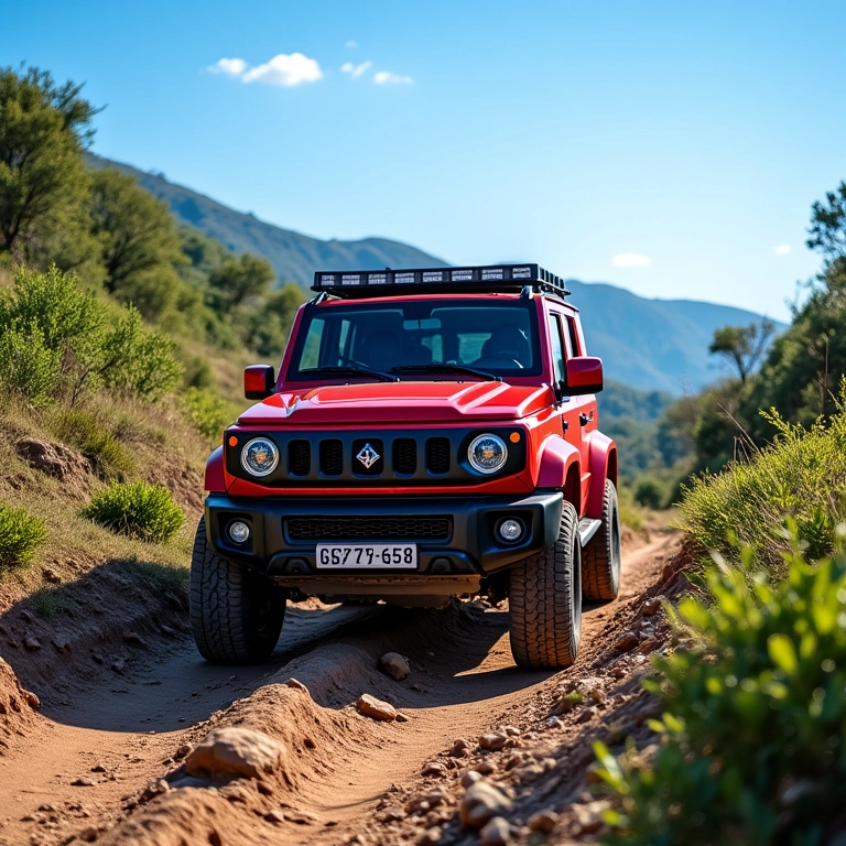 Aventura 4x4 vibrante na Serra do Tepequém, Roraima.