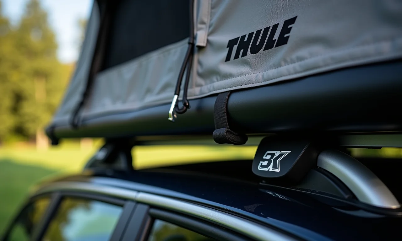 Barraca de teto Thule: qualidade e segurança.