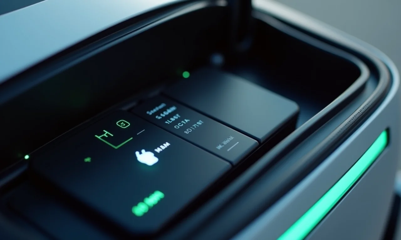 Bateria de última geração para carros elétricos, design moderno e inovador.