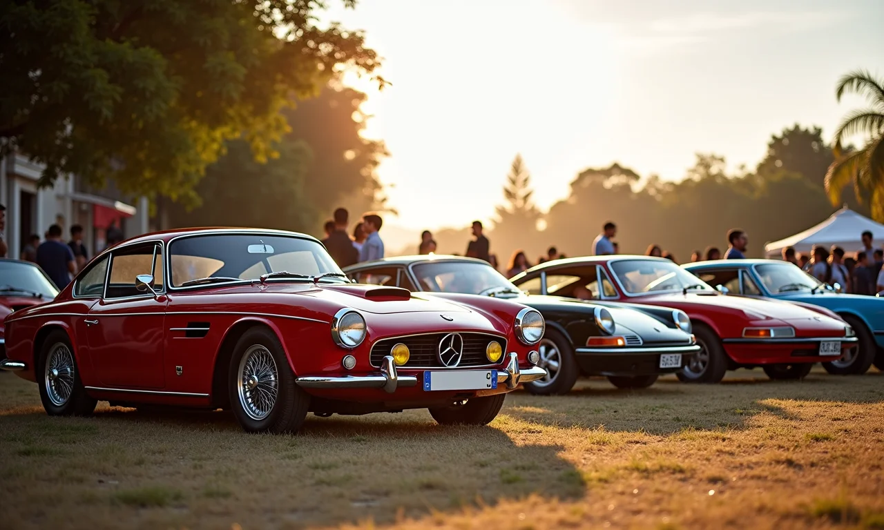 Brazil Classics Show em Araxá, MG, carros de luxo.