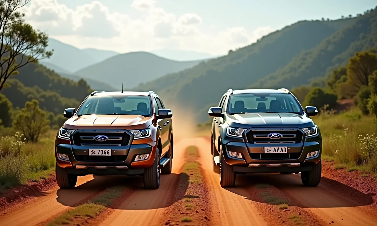 Comparativo visual de tração 4x4 e integral.