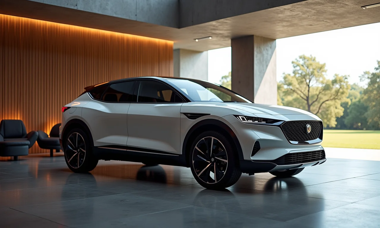 Construção monobloco de um crossover moderno.