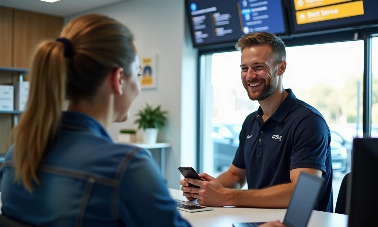 Consulta presencial do Renavam no Detran.