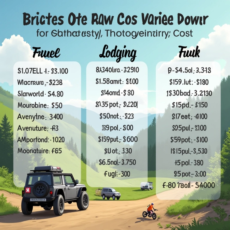 Custo médio de uma aventura 4x4 na Serra do Tepequém.