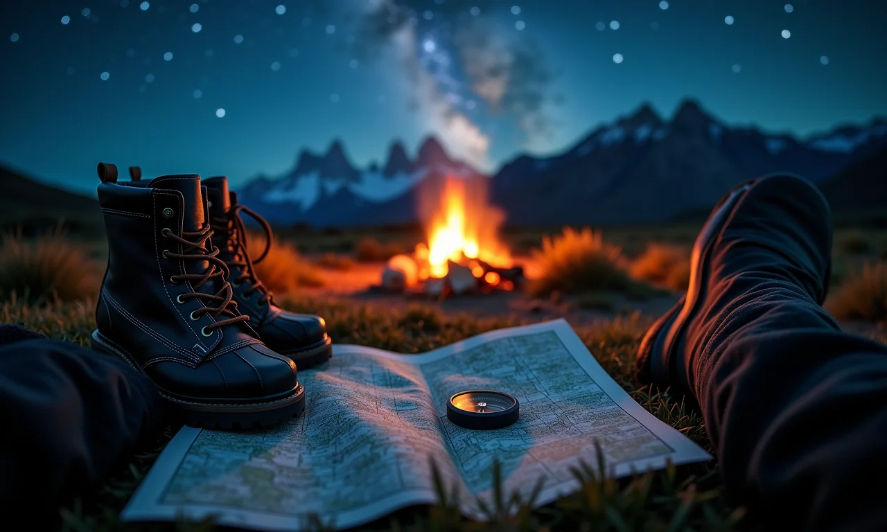 Dicas para aventura 4x4 na Patagônia: mapa, bússola e botas de trekking.