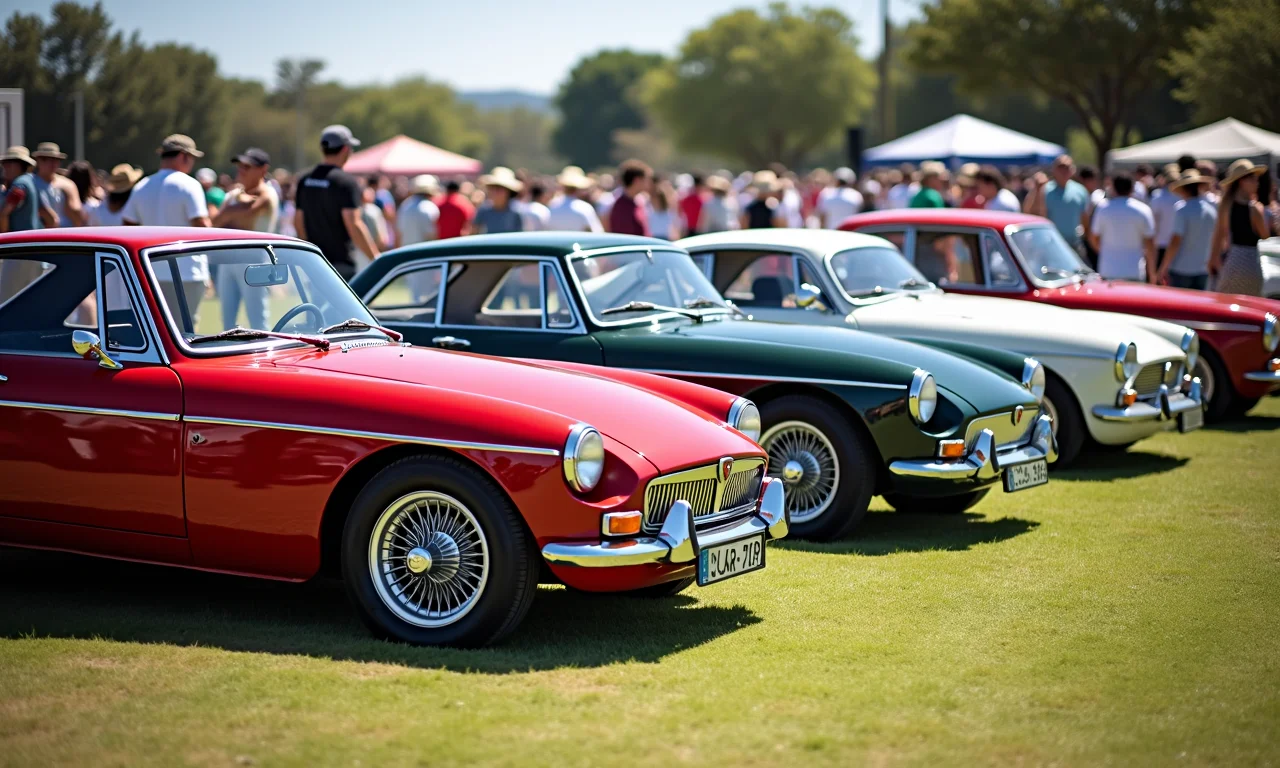 Encontro Nacional de Autos Antigos em Águas de Lindóia, SP.