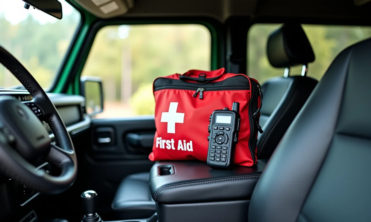 Equipamentos de segurança essenciais para a aventura 4x4.