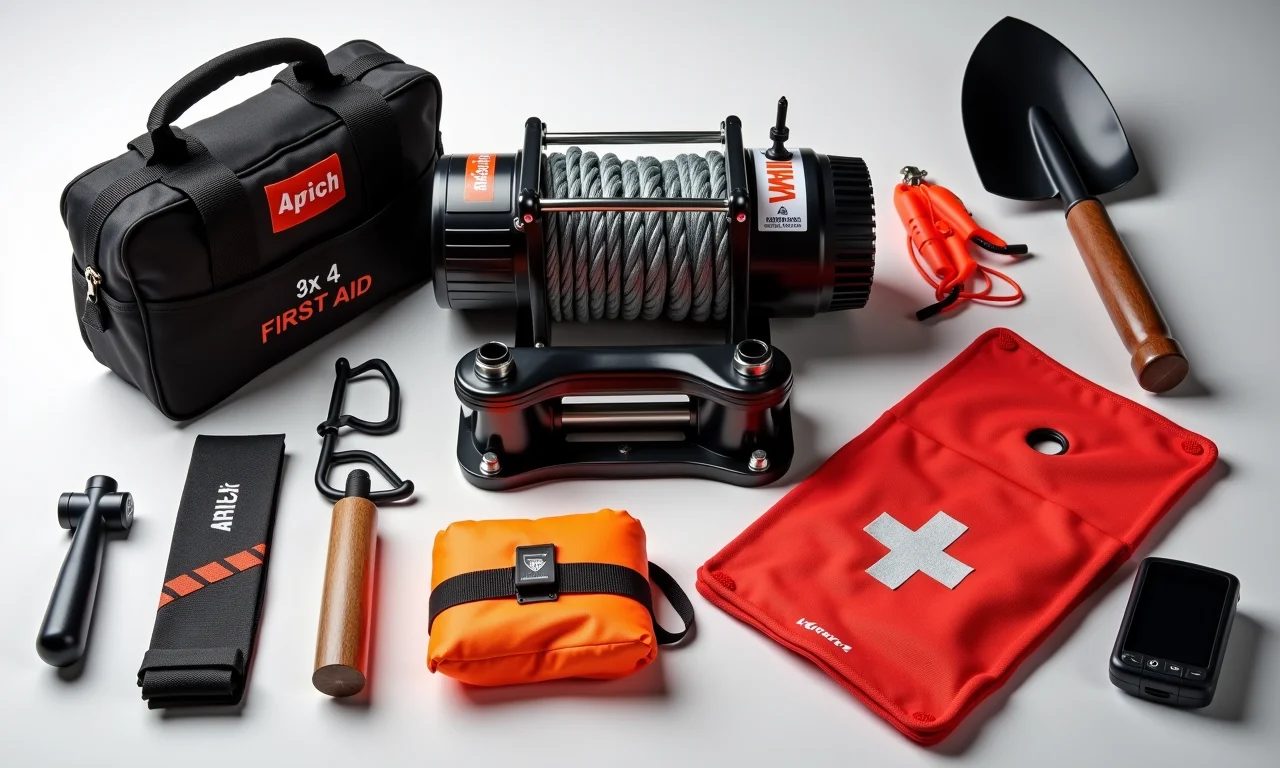 Equipamentos essenciais para trilha 4x4 em Votorantim, segurança e preparo.