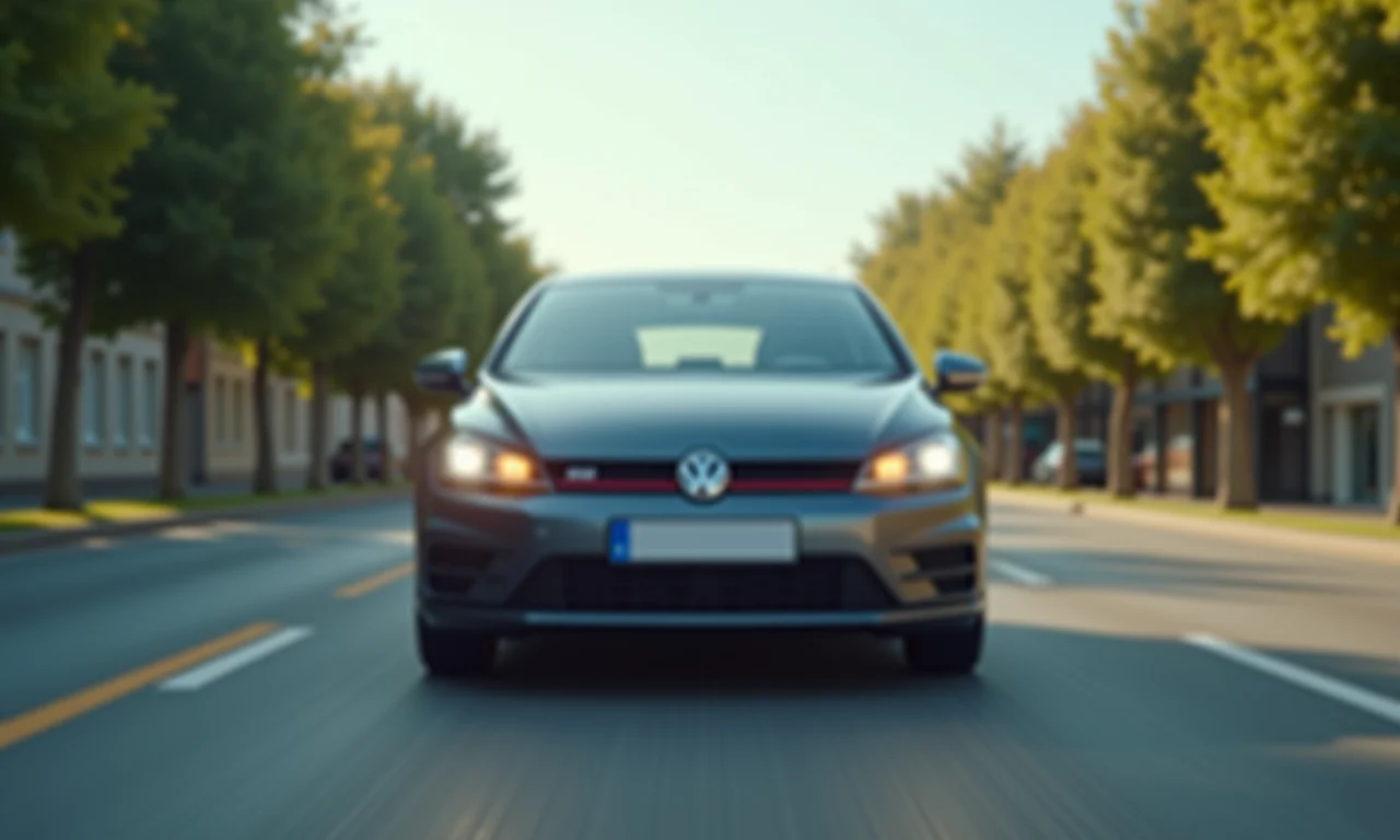 Frenagem automática de emergência para evitar uma colisão.