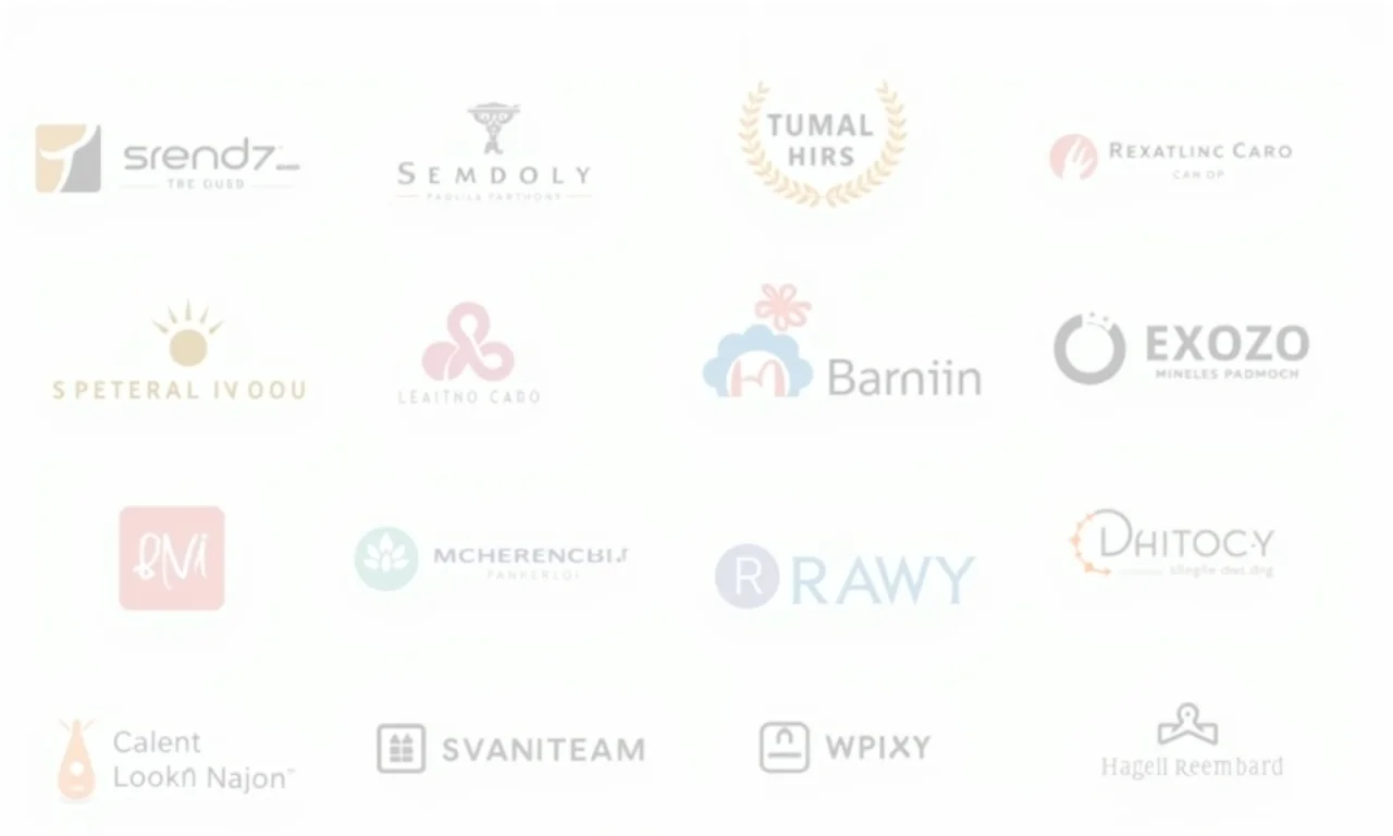 Logotipos de marcas confiáveis de saco de dormir de casal.