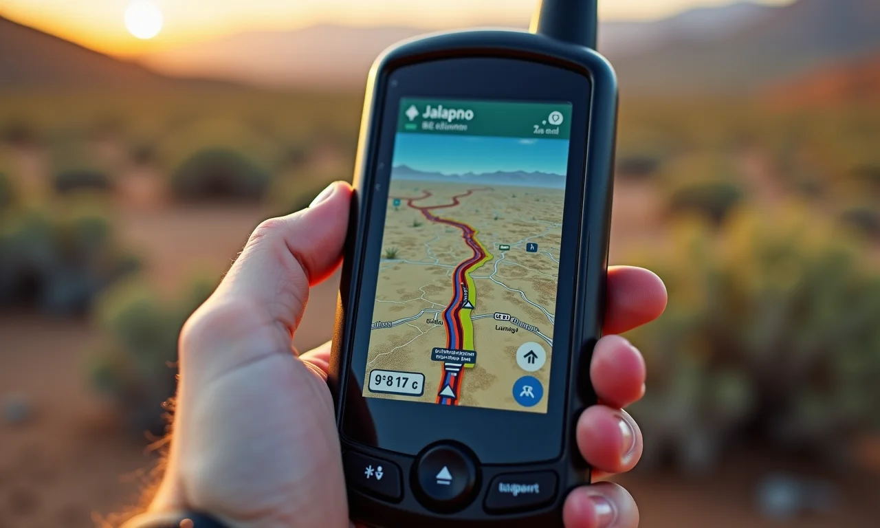 Navegação e orientação no deserto do Jalapão.