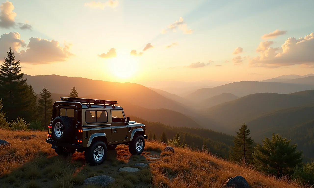 Paisagem deslumbrante em trilha 4x4 em Itapetininga.