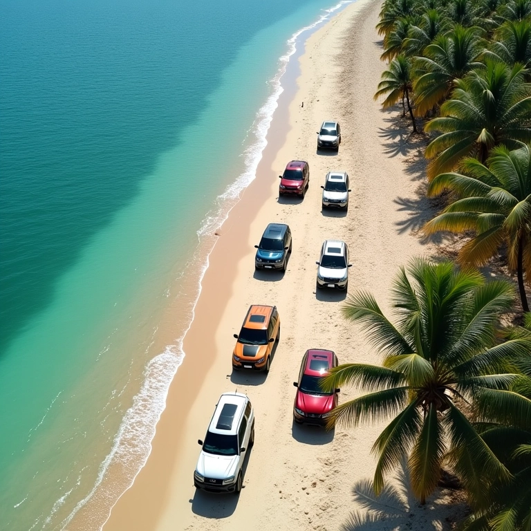 Paraíso dos 4x4: praias permitidas no Brasil