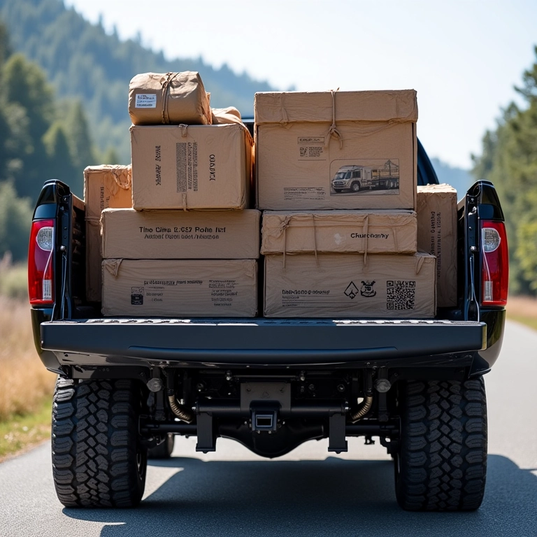 Picape média com maior capacidade de carga.