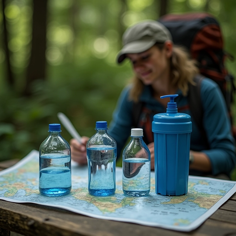 Planejamento da capacidade de filtragem para uma trilha.