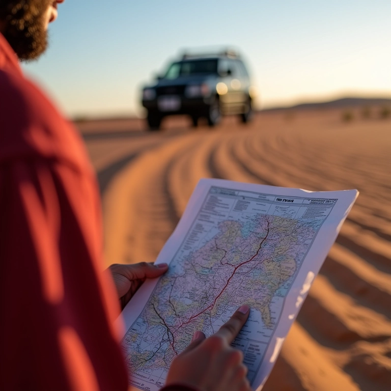 Planejamento de combustível no Atacama.