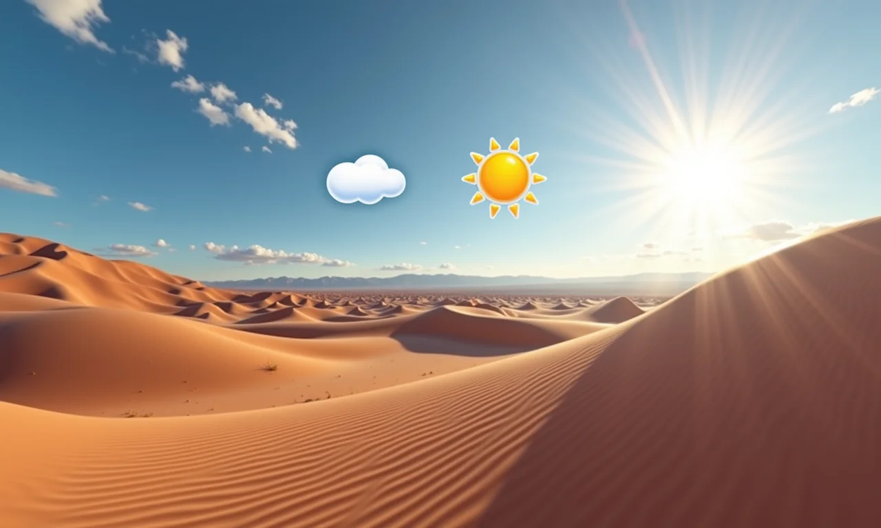 Previsão do tempo para o Atacama em maio: clima ensolarado e temperaturas amenas.