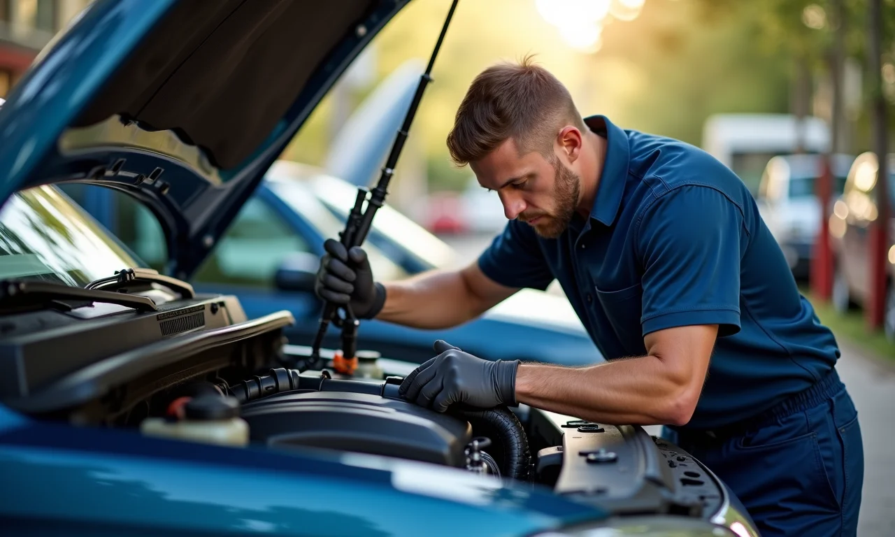 Revisão completa do veículo 4x4.