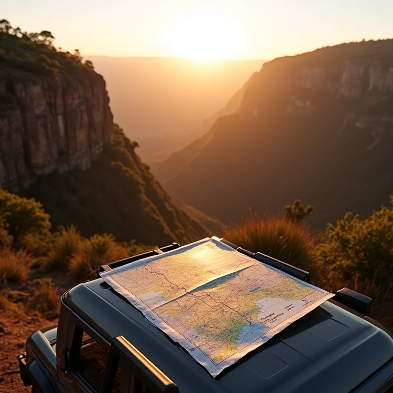 Roteiro imperdível 4x4 nos cânions gaúchos.