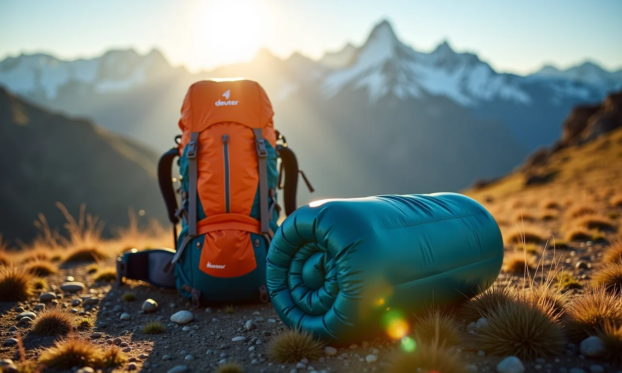 Saco de dormir Deuter Orbit +5°: versatilidade para suas aventuras.