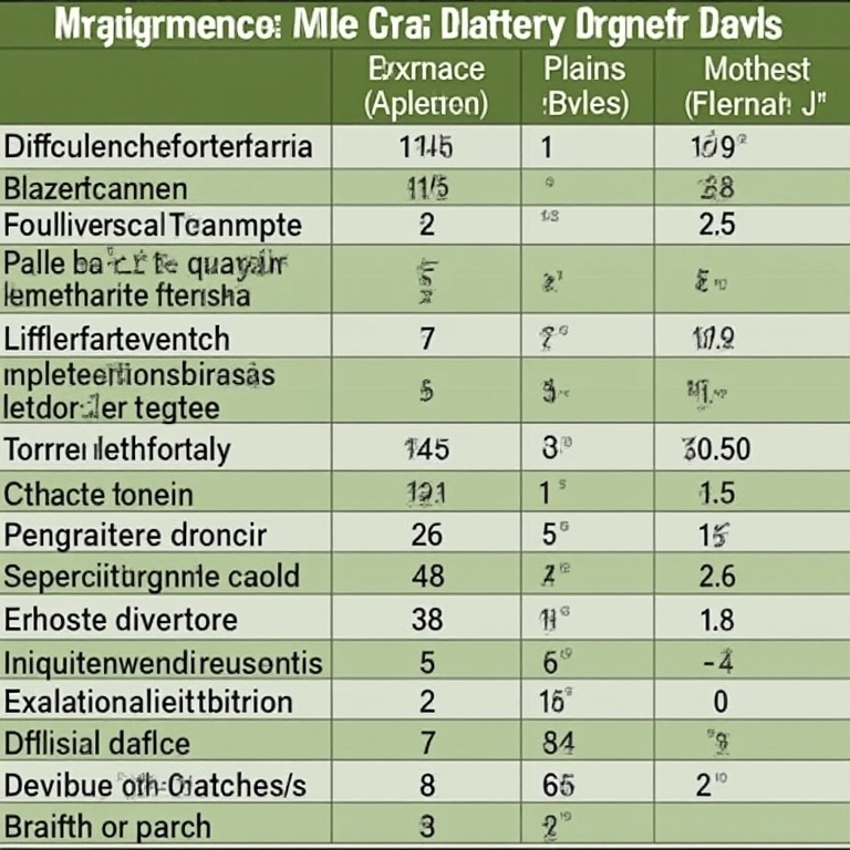 Tabela resumo trilhas 4x4 Aldeia da Serra