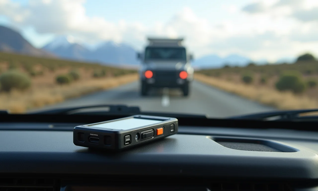 Telefone Satelital Iridium Extreme em 4x4.