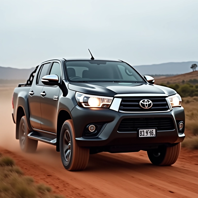 Toyota Hilux com motor Common Rail.